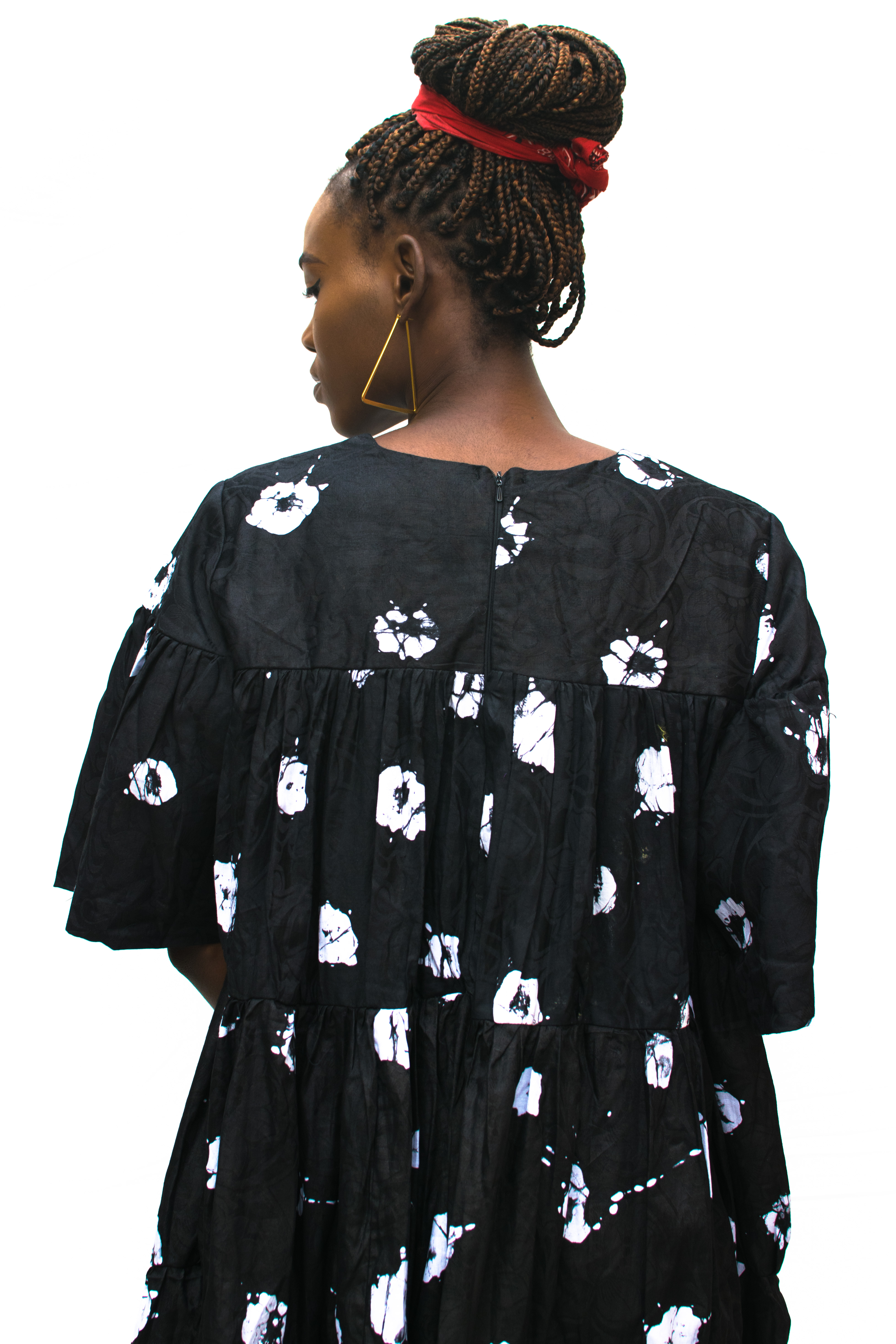 african swing dress