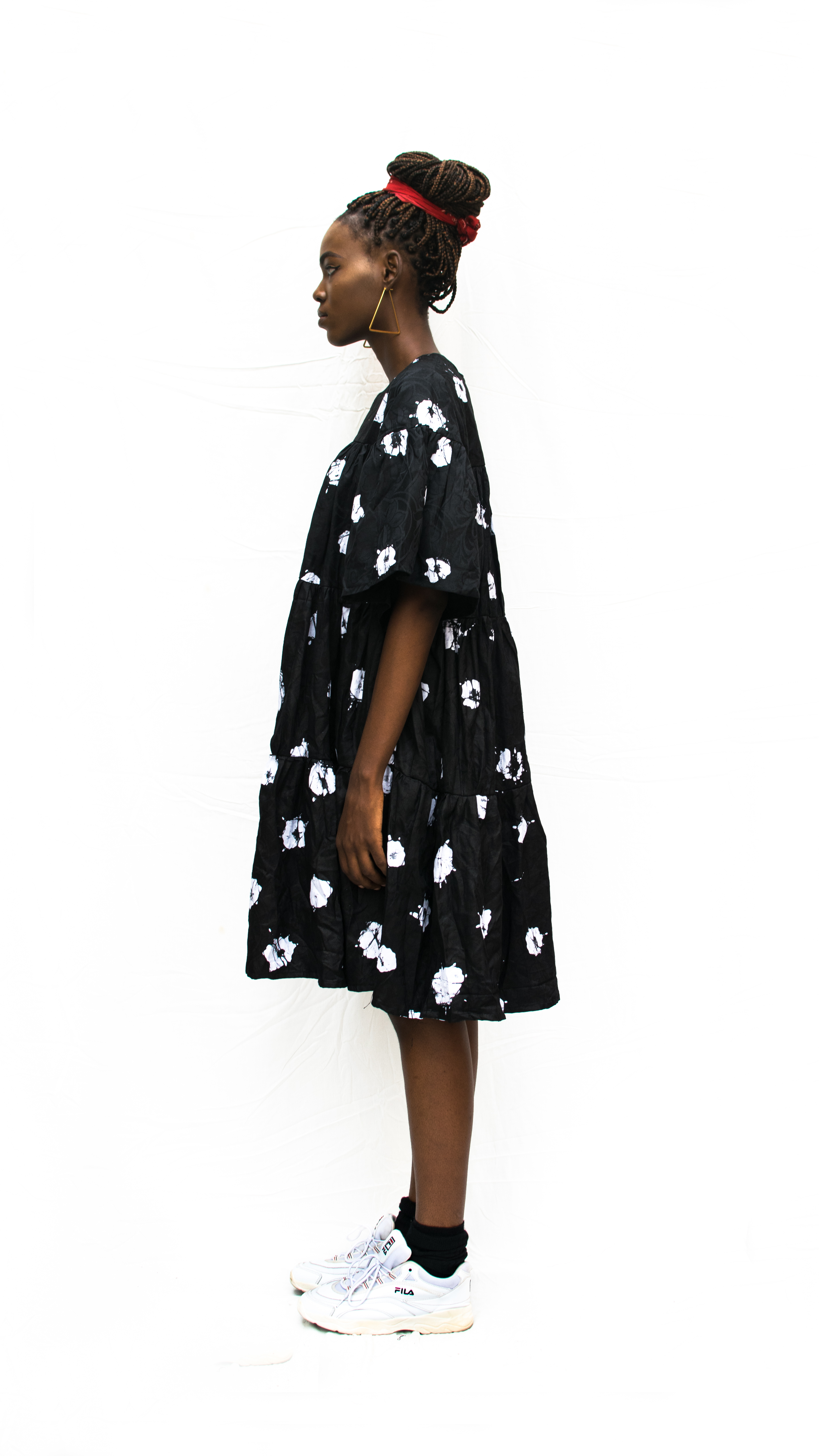 african swing dress